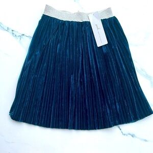 Peek Velvet Pleated Marissa Skirt! (NWT)